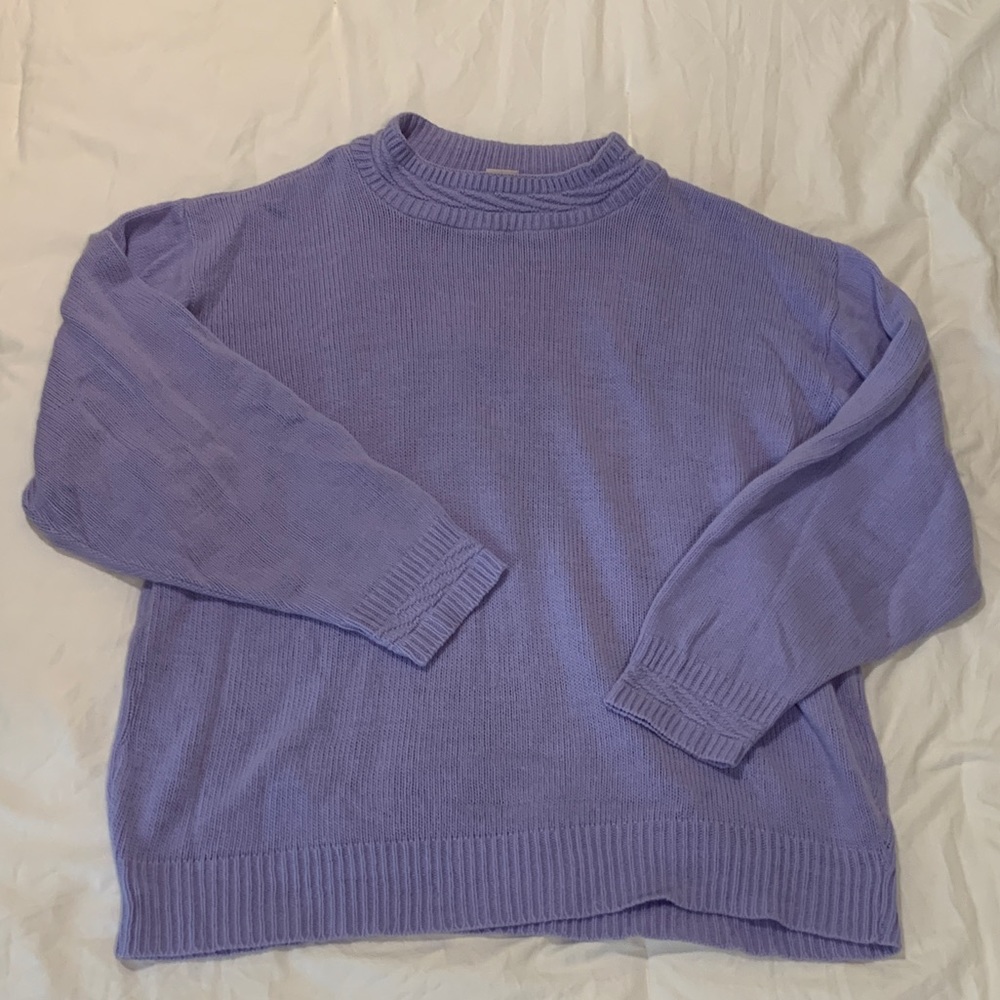 Thrifted Purple Sweater